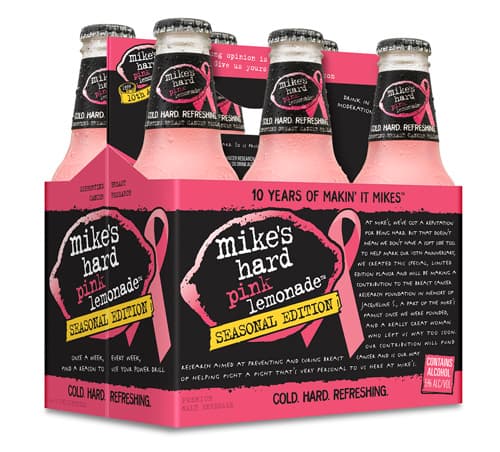 Critics Blast Mike’s Hard Lemonade for Breast Cancer Awareness Promotion