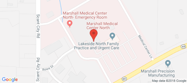 Marshall Medical Center North - Behavioral Health Unit